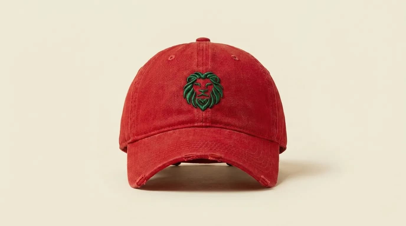 Embroidered Atlas Lion crest
